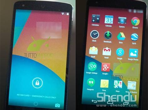 Android 4.4系統界面再曝光 UI改變增NFC支付