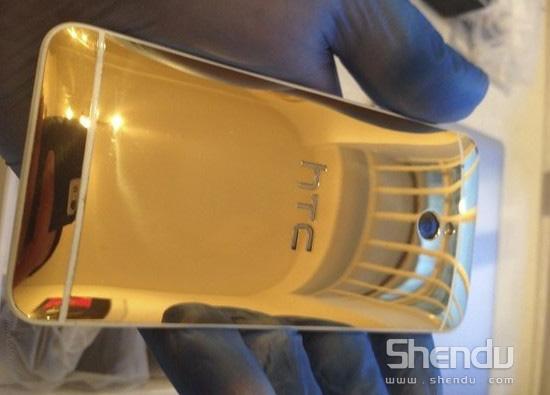HTC One mini 24K“土豪金”版真機驚現網絡